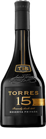 Picture of Torres Spanish Brandy 15 Year Old 70cl