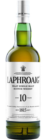 Picture of Laphroaig 10 Year Old Islay Single Malt Whisky 70cl
