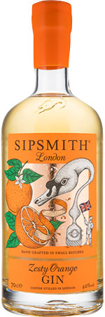 Picture of Sipsmith Zesty Orange Gin