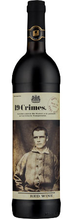 Picture of 19 Crimes Red Blend 2020, Australia