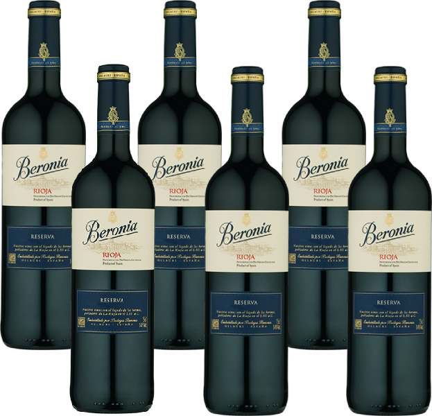 Picture of Beronia Rioja Reserva 6 Bottle Wine Case