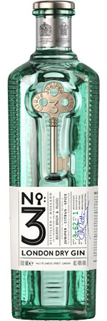 Picture of No.3 London Dry Gin 70cl 46%