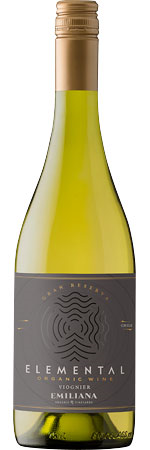 Emiliana 'Elemental' Organic Gran Reserva Viognier 2021/22, Casablanca Valley