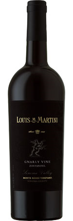 Louis M. Martini 'Monte Rosso Vineyard Gnarly Vine' Zinfandel 2018/19, Sonoma