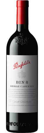 Penfolds Bin 8 Shiraz-Cabernet Sauvignon 2019/20, South Australia