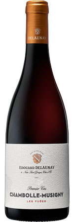 Edouard Delaunay Les Fuées Chambolle-Musigny Premier Cru 2019 - Burgundy Red Wine - 750ml