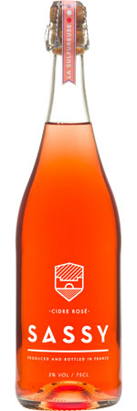 Picture of Sassy Cidre Rosé 3% 750ml