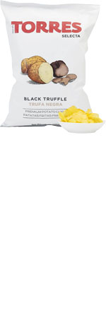 Picture of Torres 'Selecta' Black Truffle Crisps 125g