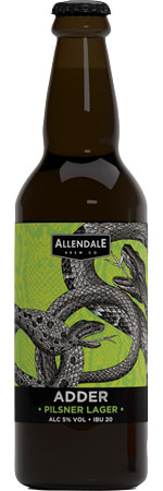 Picture of Allendale Brewery 'Adder' Pilsner 5%12x500ml