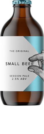 Small Beer Session Pale 2.5% 6x350ml Bottles-57567 