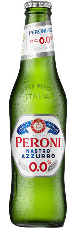 Picture of Peroni Nastro Azzurro Alcohol Free 4x330ml Bottles