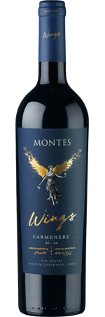 Montes 'Wings' Carménère 2019, Apalta Valley