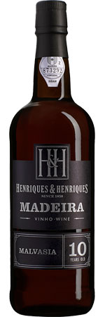 Picture of Henriques & Henriques 10 Year Old Malmsey Madeira 50cl