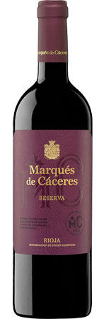 Marqués de Cáceres Rioja Reserva 2017/18