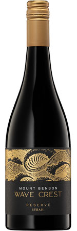 Wave Crest Reserve Syrah 2022, Mount Benson