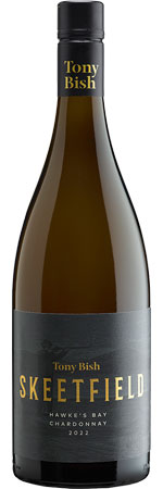 Tony Bish Skeetfield Chardonnay, Hawke's Bay, New Zealand