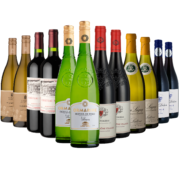 French Classics 12 Bottle Mixed Wine Case