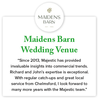 Testimonial from Maidens Barn Wedding Venue