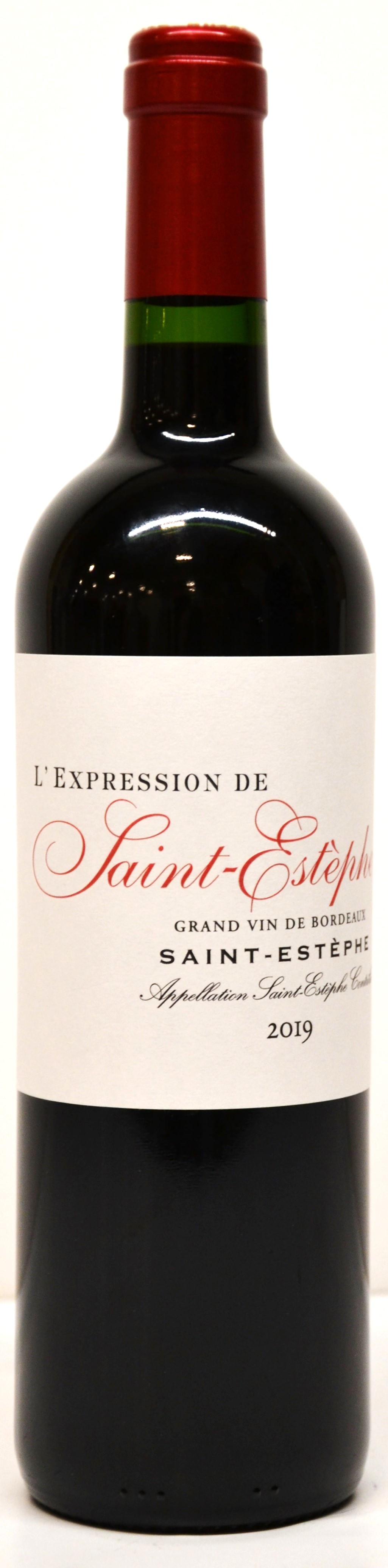 Click to view product details and reviews for Expression De Saint Estephe 2019.