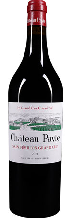 Château Pavie, St-Emilion, 2021