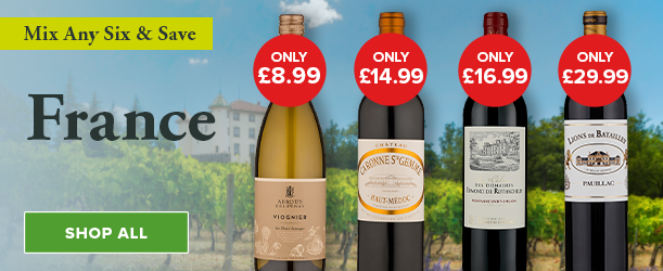 Save up to 25% on selected French Wine