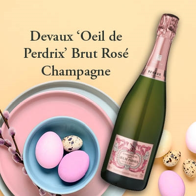 Devaux 'Oeil de Perdrix' Brut Rosé Champagne