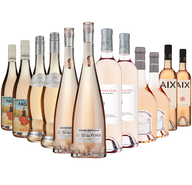 Top-Rated Summer Rosés 12 Bottle Wine Case
