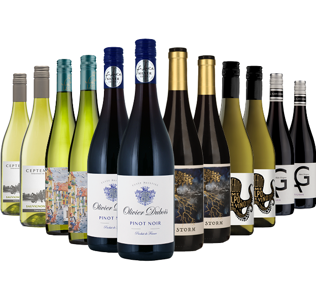Light & Fruity 12 Bottle Mixed Wine Case