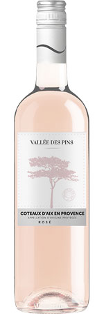 Les Vignobles Foncalieu 'Vallée des Pins' Rosé 2023/24, Coteaux d'Aix-en-Provence