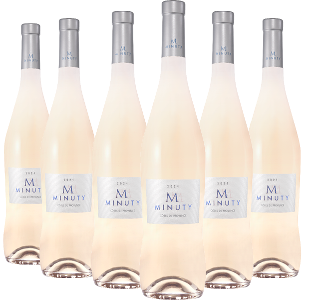 Minuty 'M de Minuty' Rosé 6 Bottle Wine Case