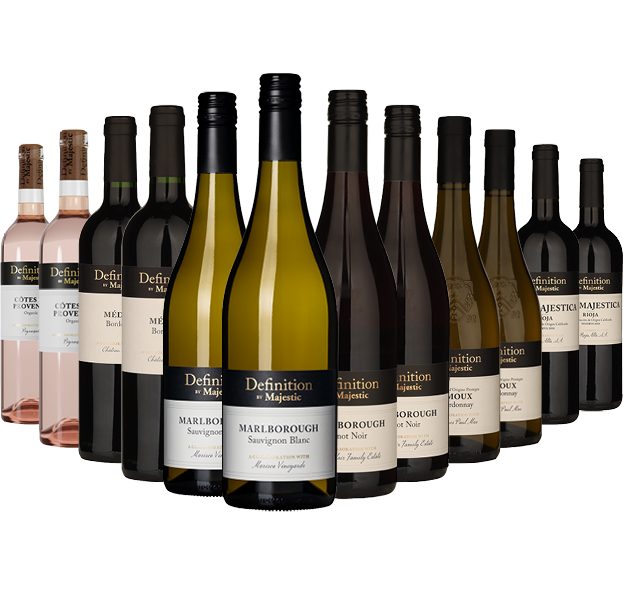 Definition by Majestic 12 Bottle Mixed Wine Case