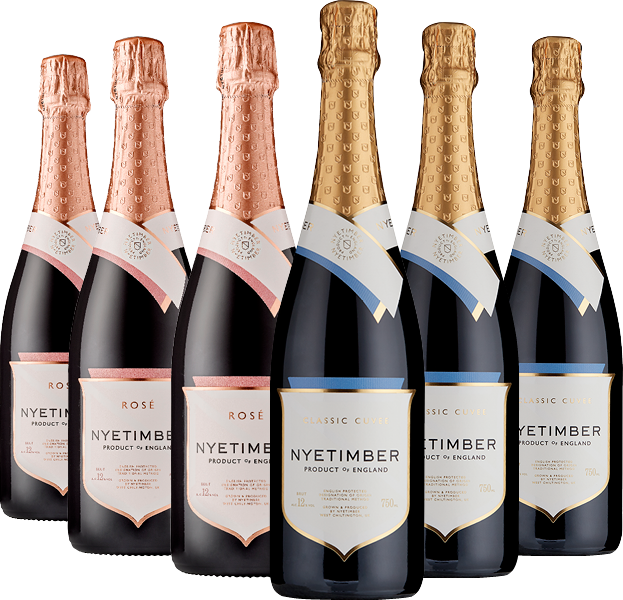 Nyetimber 6 Bottle Mixed Sparkling Wine Case