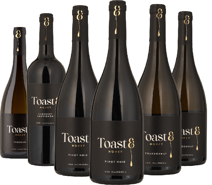 Image of Toast & Honey 6 Bottle Mixed Wine Case