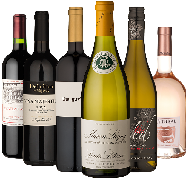 Picture of Majestic's 45th Anniversary Best Sellers 6 Bottle Mixed Wine Case
