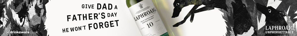 Laphroaig 10 Year Old Islay Single Malt Whisky only £33