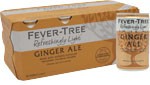 Fever-Tree Light Ginger Ale 8x150ml Cans