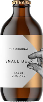 Small Beer 'The Original' Lager 2.1% 6x350ml Bottles