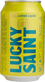 Lucky Saint Lemon Lager 4x330ml Cans