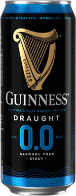 Guinness Draught 0.0% 4x440ml Cans