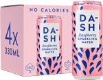 DASH Raspberry 4x330ml