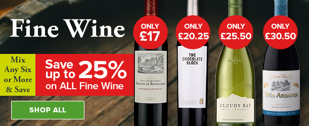 Save up to 25% in our Fine Wine Event