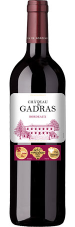 Image of Château de Gadras 2022, Bordeaux Rouge AOC