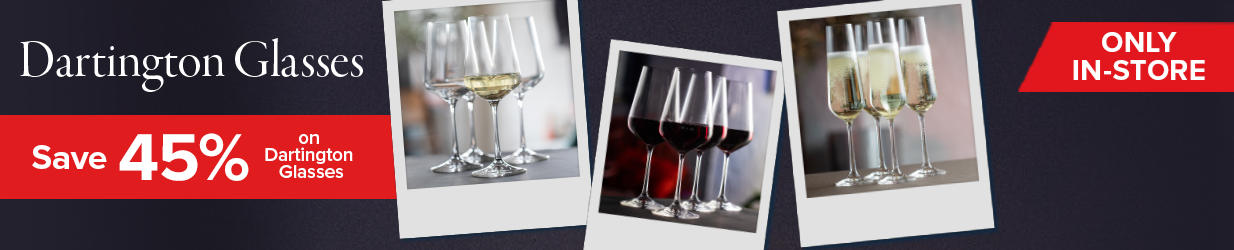 Save 45% on Dartington Glasses
