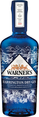 Warner Edwards Harrington Dry Gin - 70cl