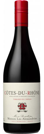 Maison Les Alexandrins ‘Terrasses de l’Eridan’ 2022/23, Côtes du Rhône