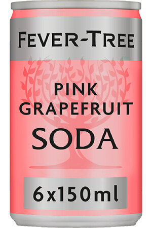Fever-Tree Pink Grapefruit Soda 6x150ml