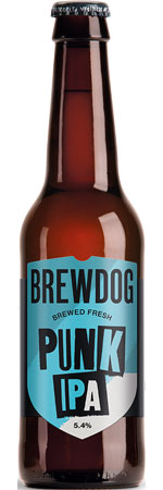 Image of BrewDog Punk IPA 5.4% 12X330ml Bottles
