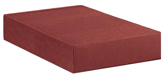 Picture of Premium Flat 6-Bottle Gift Box Burgundy