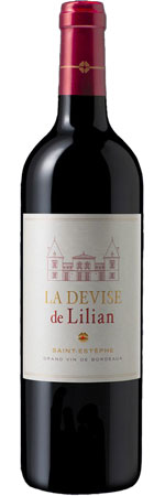 Image of Château Lilian Ladouys La Devise de Lillian 2019, Saint-Estèphe, Bordeaux
