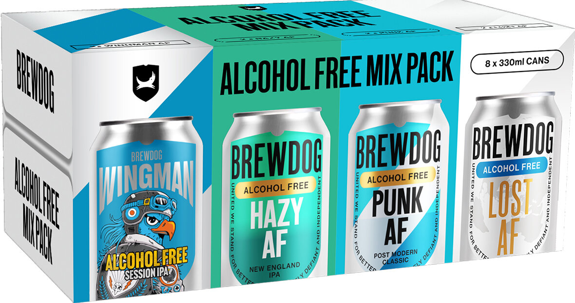 Picture of Brewdog A F Mixed Pack 0.5% 8x330ml Cans